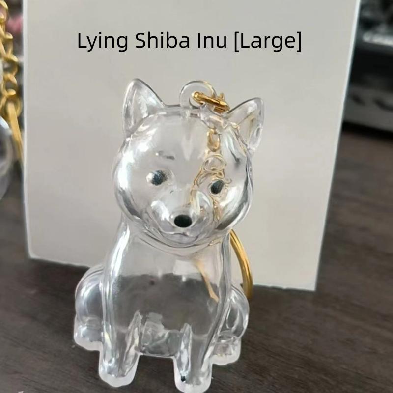 PICOK Con Chó Hình Dạng Pet Tóc Lưu Trữ Hộp Trong Suốt DIY Handmade Pet Tóc Keychain Ba Lô Trang Trí Nội Thất Phụ Kiện Lưu Niệm Bộ Sưu Tập Quà Tặng - 3
