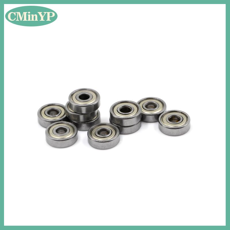CMinYP 10PC 625zz thu nhỏ Mô hình cao su kín kim loại lá chắn Metric Radial Ball bearing