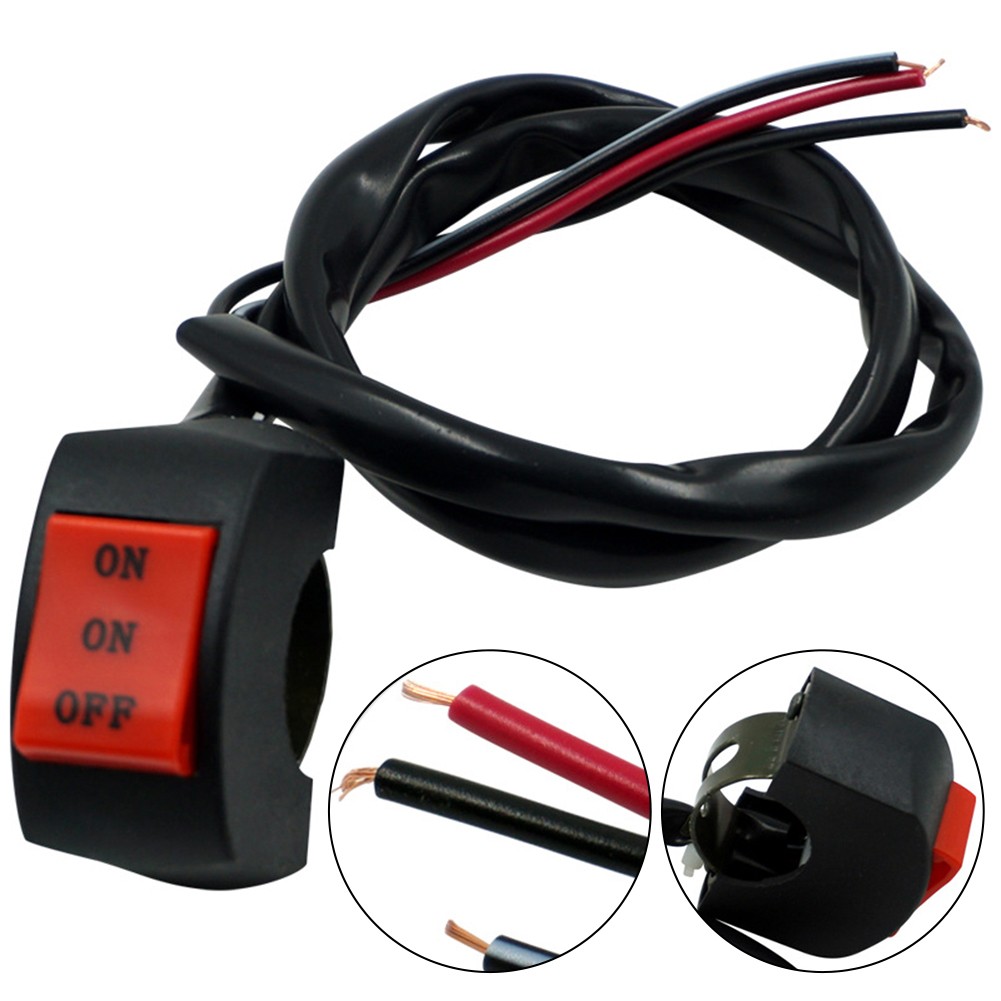 automalls Smooth Operation 22mm Motorcycle Light Control Designed for Durability 【NEW】