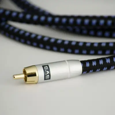 SVS SoundPath RCA Audio Interconnect Cable (5m Subwoofer Cable) Include Delivery Fee