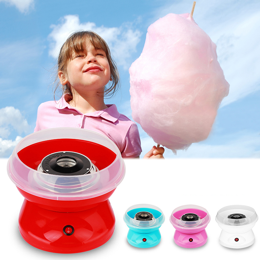 KZNAQQ Professional Home Party ของขวัญวันเด็กผ้าฝ้ายลูกอมน้ำตาล Floss Maker Marshmallow เครื่อง Candyfloss ทำเครื่องลูกอมผ้าฝ้ายเครื่อง