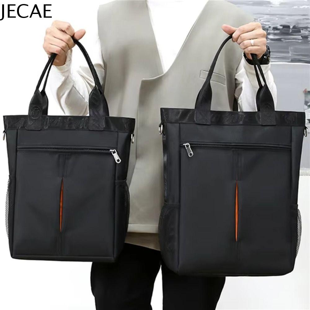 JECAE Nylon Túi đeo chéo nam Chống thấm nước Dung lượng lớn Túi xách Thường ngày Đa chức năng Túi đeo vai nam Du lịch