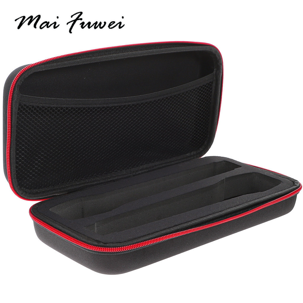 MAIFUWEI [สินค้าคงคลัง] ถุงเก็บไมโครโฟนไร้สาย, การป้องกันเสียง, PU โพลีเอสเตอร์พื้นผิวเดินทางคณะกรรมการป้องกันเสียง, ดูดซับแรงกระแทก ราคา 162 บาท*ส่งฟรี