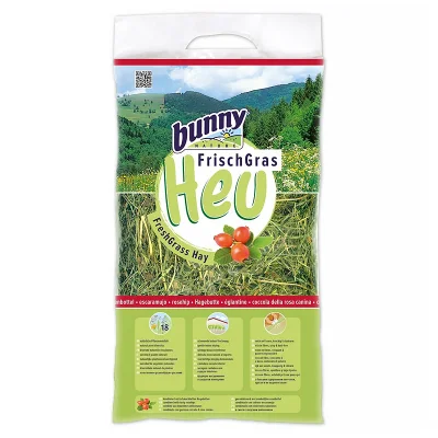 Bunny Nature Freshgrass Hay With Rosehip 500g