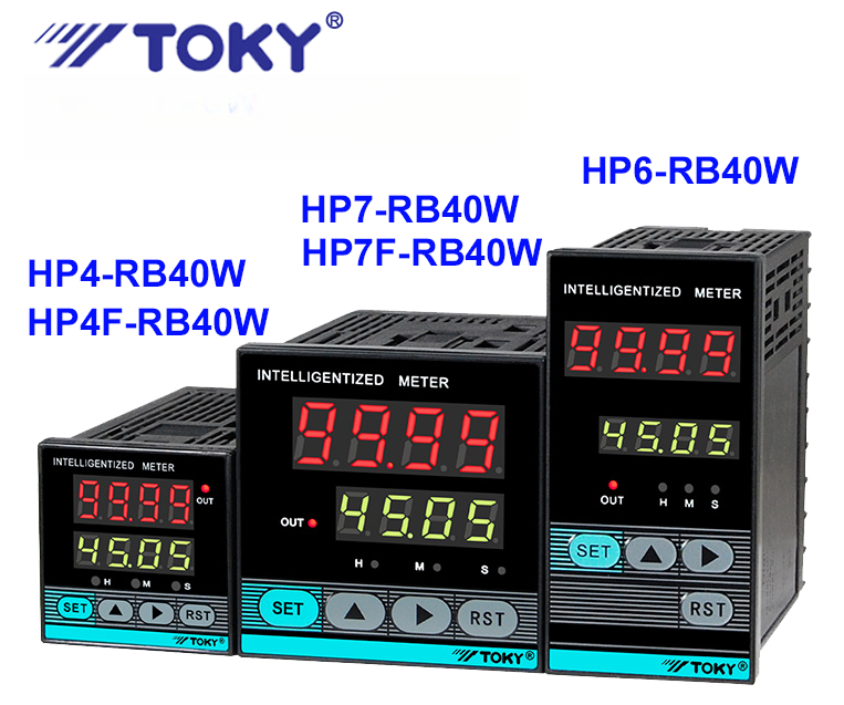 Rơ Le Thời Gian HP4-RB40W (110V) | Tùy Chọn Khác HP4-RB40W/HP6/7-RB40W/HP4F/HP7F - TOKY | Định Thời Gian Chính Xác | Hỗ Trợ Đa Nguồn Điện