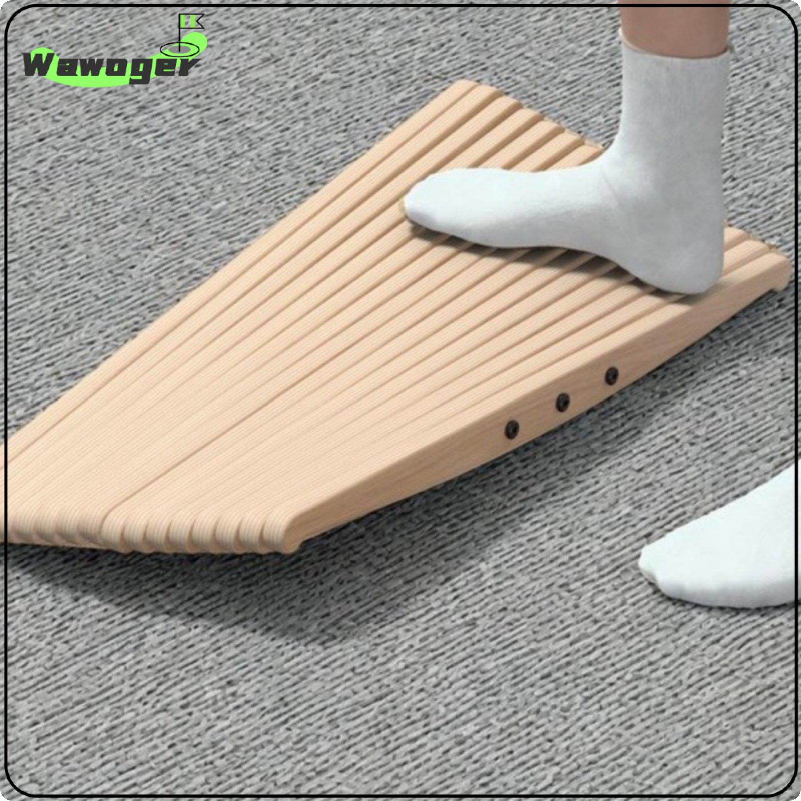MagiDeal Wooden Massage Foot Board Balance Exercise Trainer Yoga Slant Board for Office Standing Desk or Studio ราคา 3,158 บาท*ส่งฟรี