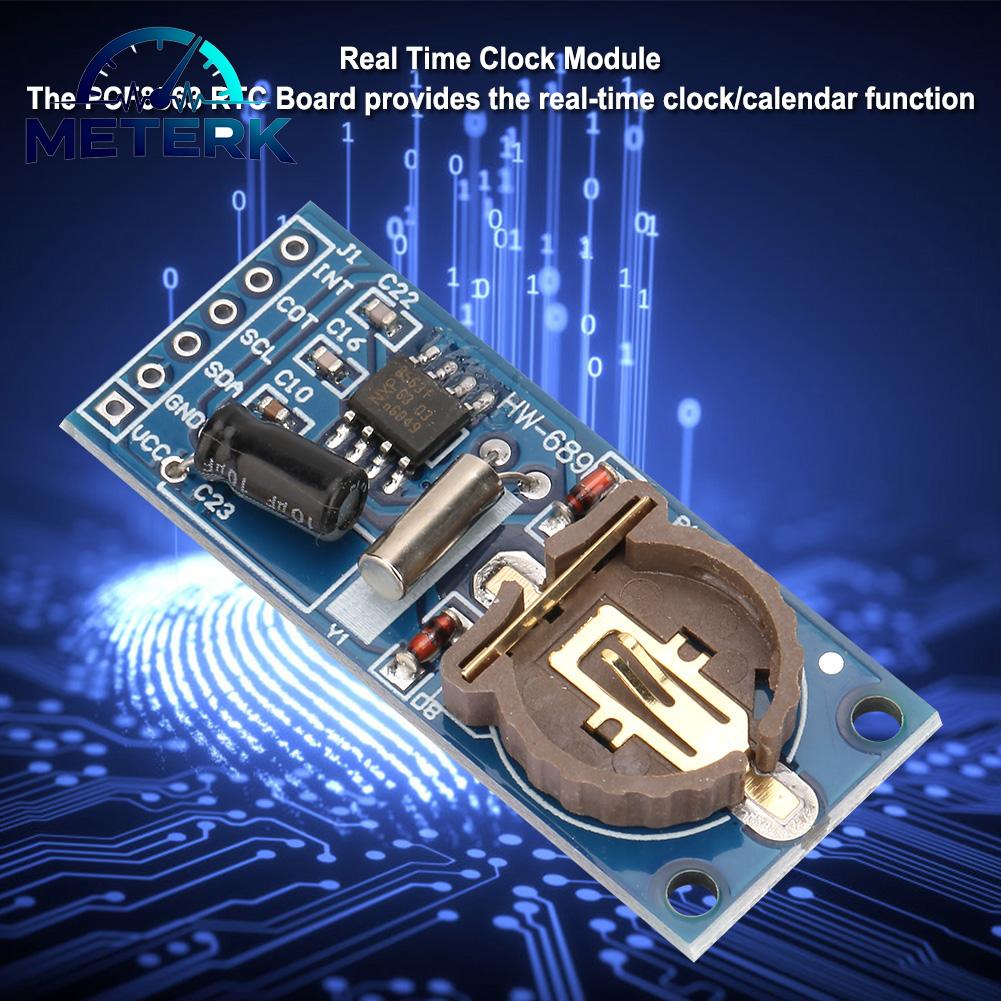 Meterk PCF8563 PCF8563T 8563 I2C RTC นาฬิกาเวลาจริงโมดูลบอร์ด Fit สำหรับ Arduino ราคา 37 บาท*ส่งฟรี