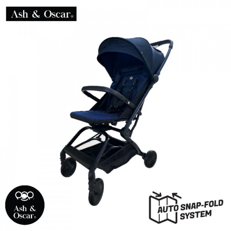 Ash & Oscar POP Auto Fold Stroller - Blue Singapore