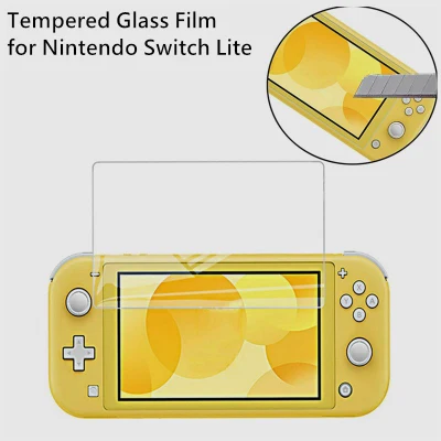 Jeo 3C Nintendo Switch Lite 1PCS Tempered Glass Screen Protector HD Clear 9H Protective Film 2.5D Anti-Scratch Anti-Fingerprint