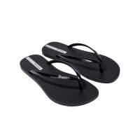 Ipanema Easy Black/Black Comfortable Slippers for Ladies