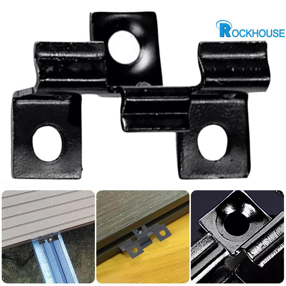 【Rockhouse】 Sturdy and Long lasting Stainless Steel Fixings for Composite Decking 100 Clips [New Arrivals Hot Sale] ราคา 894 บาท*ส่งฟรี