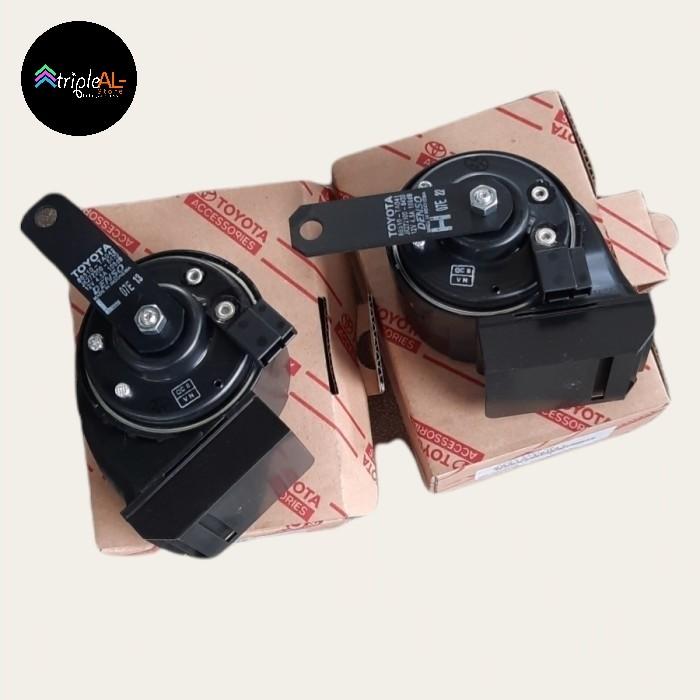 HORN KLASON PREMIUM KLAKSON TOYOTA FOR FORTUNER INNOVA COROLLA CROSS VELOZ YARIS CROSS AVANZA ETIOS RUSH SIENTA CALYA AGYA VIOS Giá 482,000 Đồng*Miễn phí vận chuyển
