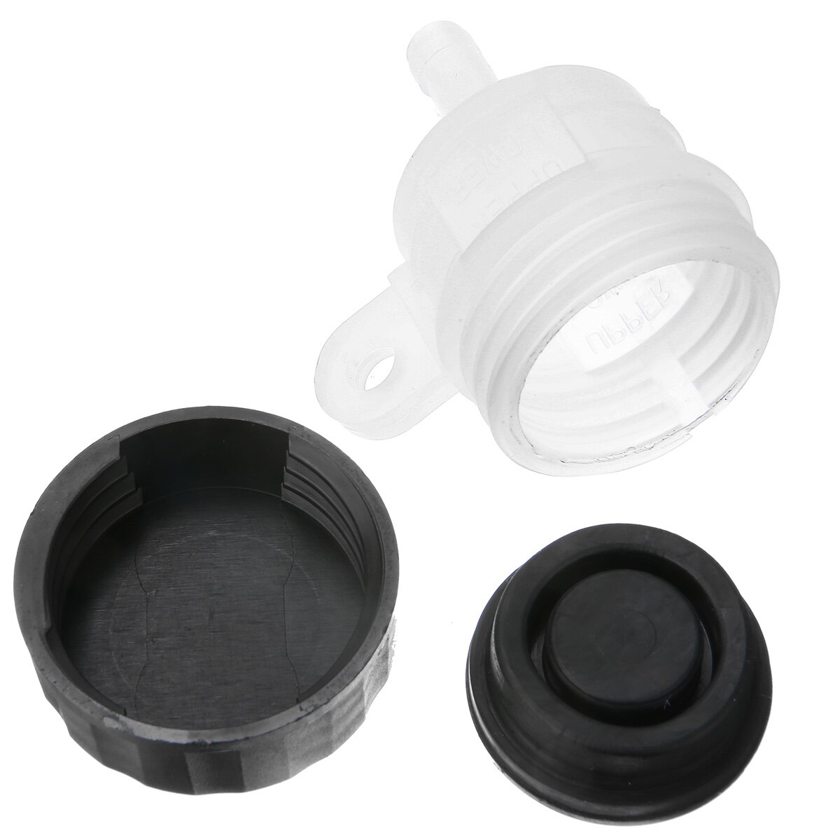 1pc Motorcycle Foot Rear Brake Master Cylinder Tank Oil Cup Fluid Bottle Reservoir Accessories Parts
