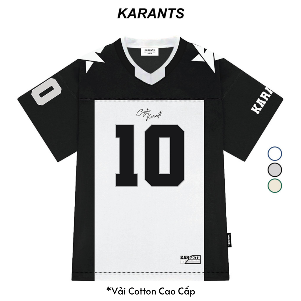 Áo Thun Phối Bóng Đá Vải Cotton Cao Cấp Local Brand Hot Trend Phiên Bản Đặc Biệt Form Oversize Rich Man MAT 070