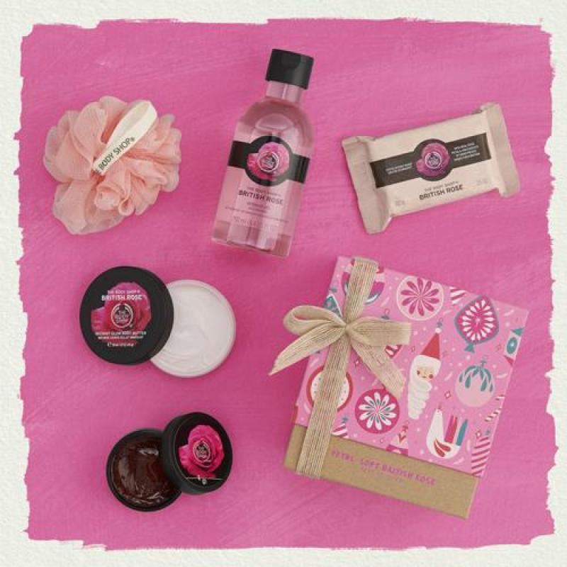 Buy The Body Shop Petal-Soft British Rose Festive Picks Singapore