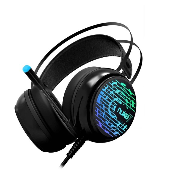 Armaggeddon Nuke 7 Surround Sound 7.1 Gaming Headphones with Mic and 7 Pulsating Light Effect (PS4 Compatible) Singapore
