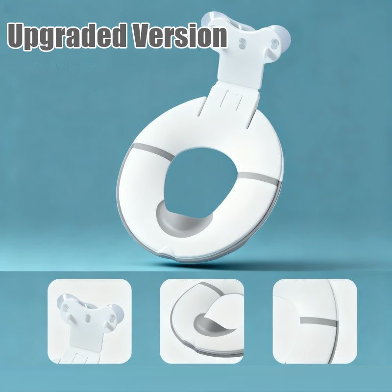 Oldlaiben Kids Toilet Seat Foldable Travel Toilet Seat Portable Suction Cup Splash Proof Kid Toilet Potty Seat 儿童马桶圈