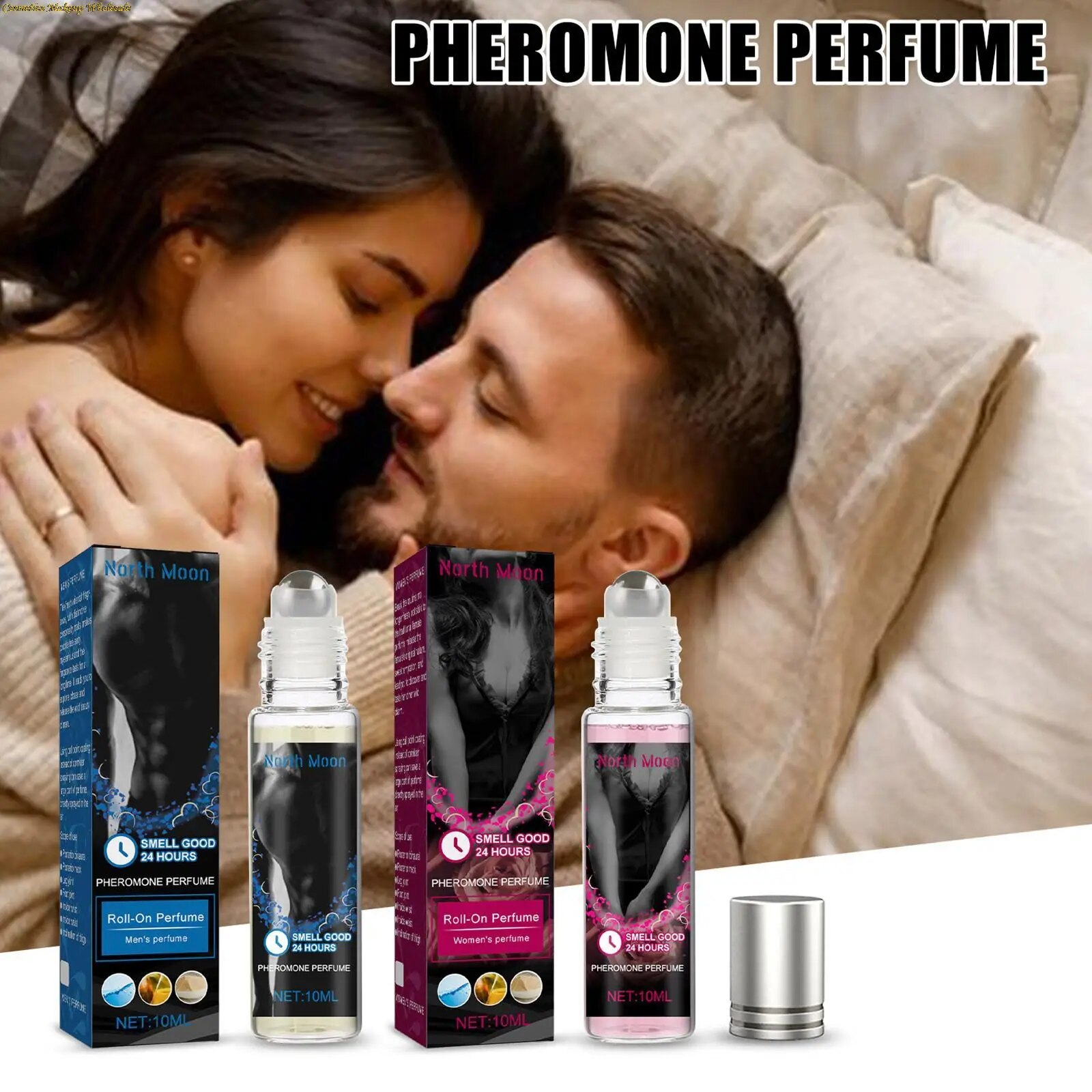 【Exclusive Offer】 10ml Roll-On Pheromone Perfume Men Women Parfume Intimate Partner Flirting Seducti