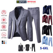 Men's Black Business Suit Set - OEM