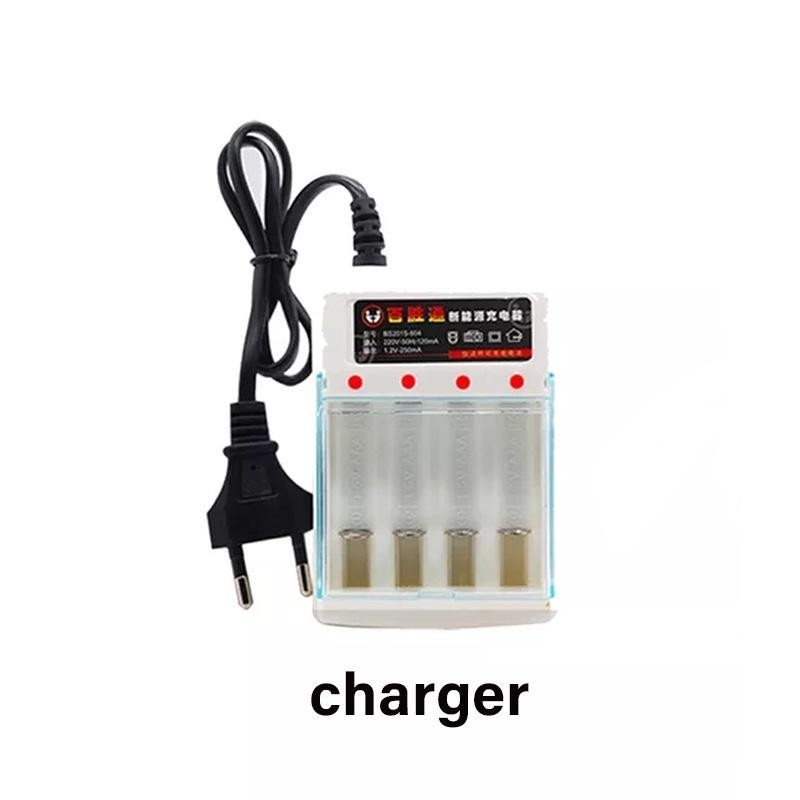 Pin dự phòng có thể sạc lại 1.5V Aa / Aaa 3000Mah với 4 pin chất lượng cao - 6