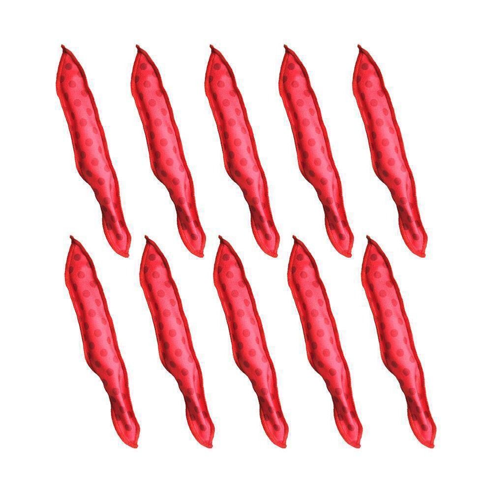 GAN 10Pcs Mềm Bọt Biển Xốp Gối ngủ Dụng cụ tạo kiểu Tóc xoăn sóng Dụng cụ uốn tóc Cuộn tóc - 2