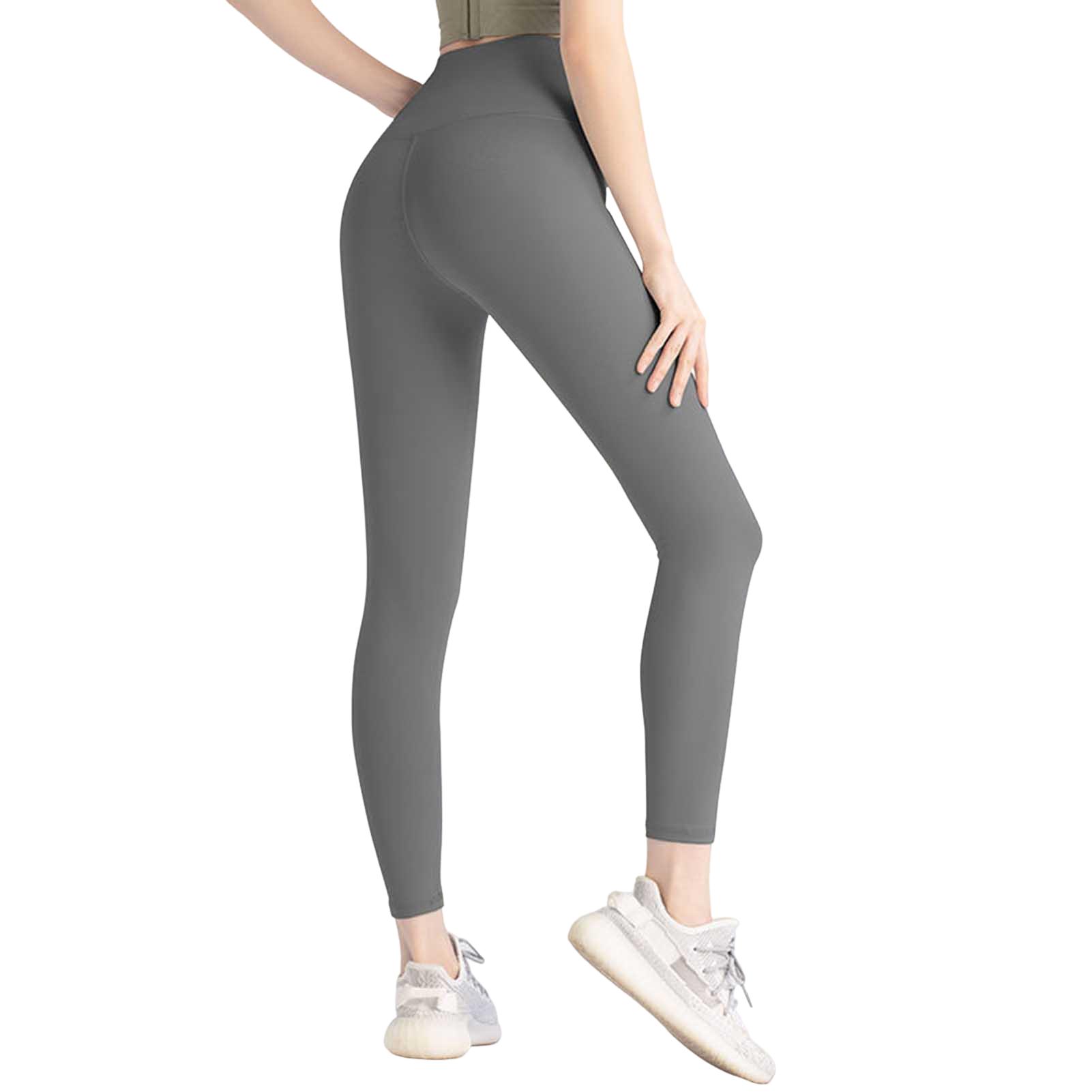 UHH Yoga Leggings Women Yoga Pants Women’s High Waist Yoga Pants – Tummy Control Butt-lifting Skinny Compression Sweatpants for Gym Yoga Dance Jogging – Elastic Comfortable Sports Leggings