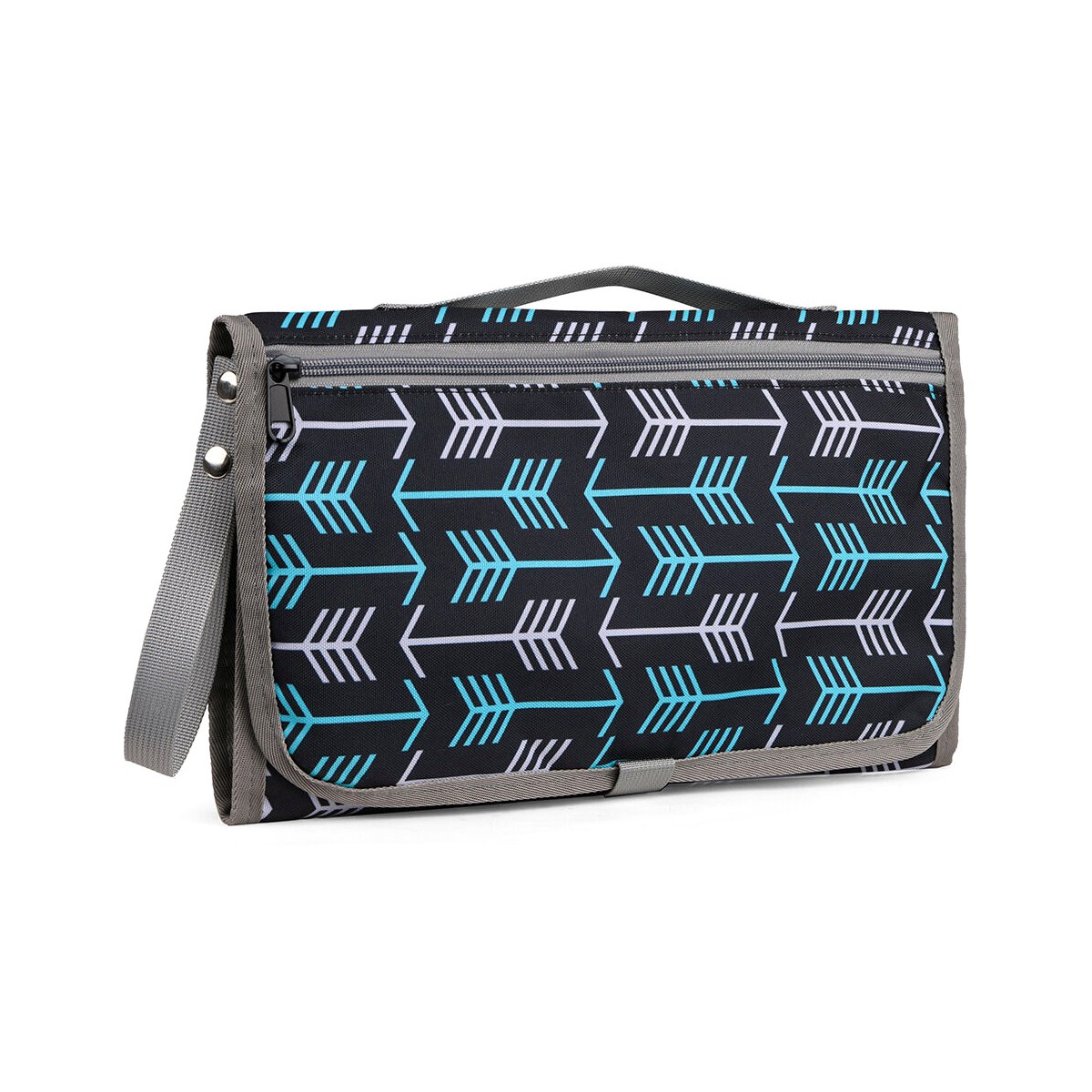 【Lune123】 Portable Baby Changing Pad Diaper Mat for Newborn Stroller Nappy Bag One-Hand Diaper Changing Pad Babies Accessories