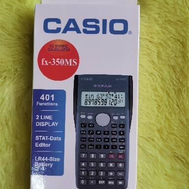 📘 KALKULATOR ILMIAH AKURAT | KALKULATOR SCIENTIFIC CASIO FX 350 MS | UNTUK SEKOLAH • KULIAH • KERJA • MATEMATIKA