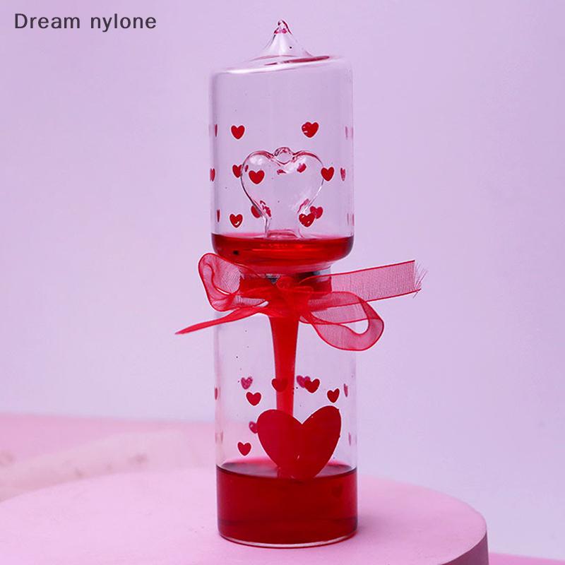 Dream nylone Đồ chơi giáo dục khoa học năng lượng bảo tàng Đồ chơi tình yêu Đồng hồ tay nồi hơi nhiệt kế xoắn ốc đồ chơi thủy tinh quà tặng ngày Valentine