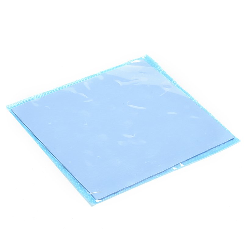 Hot Sale ToyTreasureTrove 100mm x 100mm x 1mm màu xanh tản nhiệt làm mát nhiệt dẫn điện Uncut Silicone Pad