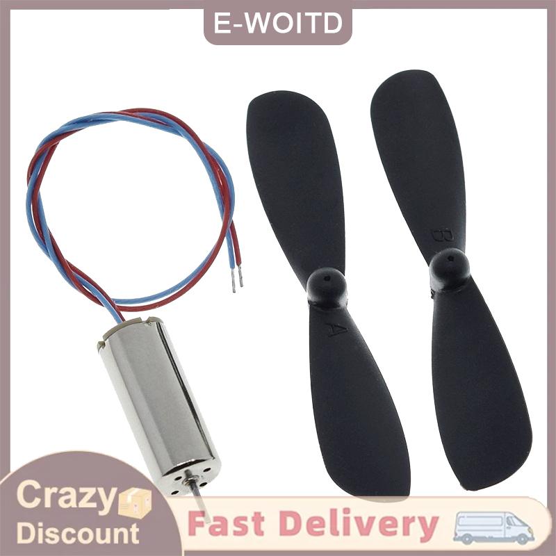 【CHANGXIANG3】 1 Set 716 7x16MM Micro DIY Helicopter Coreless DC Motor With Propeller Great Torque Hi