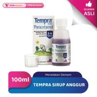 Tempra Sirup Rasa Anggur untuk Mengatasi Demam (100 ml)