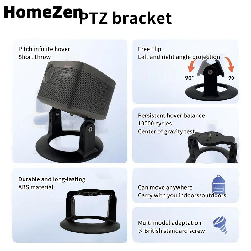 HomeZen Máy tính để bàn máy chiếu chủ đứng có thể điều chỉnh máy chiếu núi khung giá cho XGIMI Halo H6 Xiaomi hy300 hy320 chiếu nhà Studio