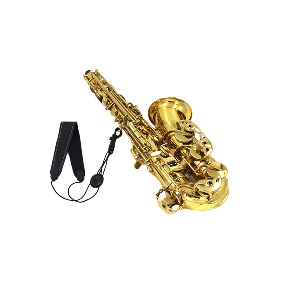 Ammoon nhạc rusuo mewmewcat buzhi funien kocan điều chỉnh sax da có thể điều chỉnh với Clasp cổ có thể điều chỉnh Nylon đệm huiop cổ độn iuppa royhh siuke sax cổ áo da fapao hxber fesjoy