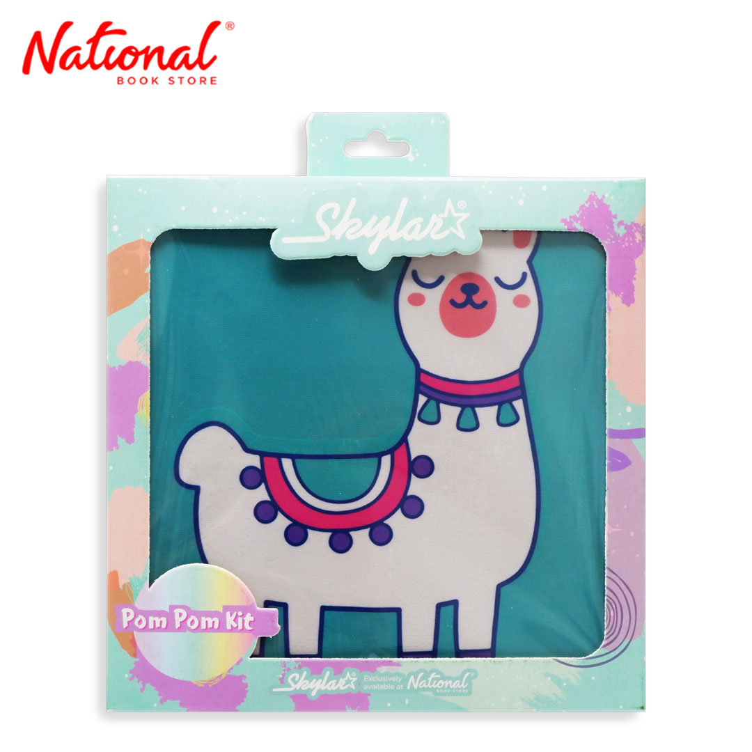 Skylar Diy Paint with Pompom Framed 20x20cm - Arts & Crafts Supplies