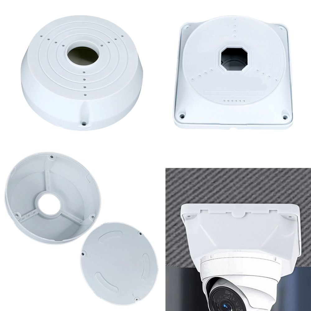 Aflru tường không gian đứng Camera CCTV Hộp nối dây phổ nhựa giám sát vòm chân đế hữu ích cáp chống thấm sâu cơ sở máy ảnh cố định công cụ