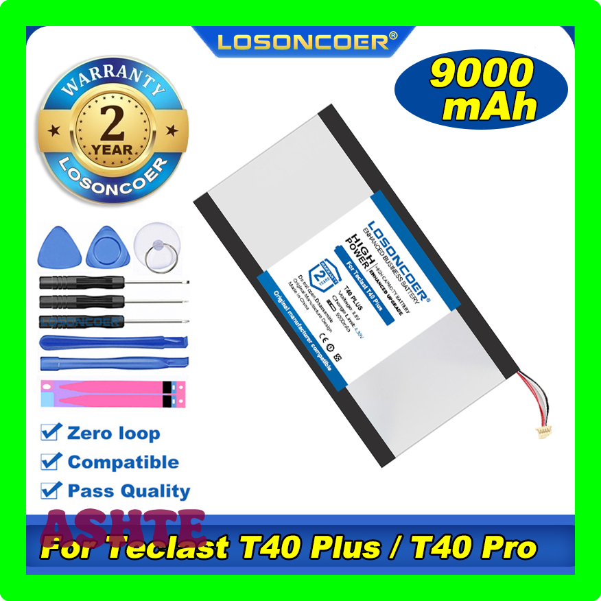 Batteria per Teclast M40 T40PRO P20HD TLA007, 30100140 - Batteria Mercato
