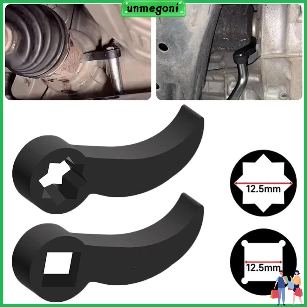 UNMEGONI Loại góc Dụng cụ tháo lắp nửa trục Góc điều chỉnh Trục truyền động 1/2 Đầu chuyển đổi xà beng  Hình vuông Cái đòn bẩy hình sừng bò Công cụ cơ khí