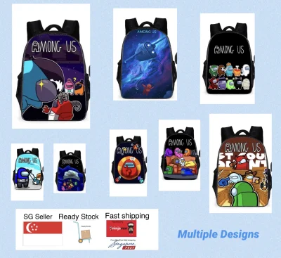 Among Us Inspired Theme /Backpack/ School Bag/SG seller