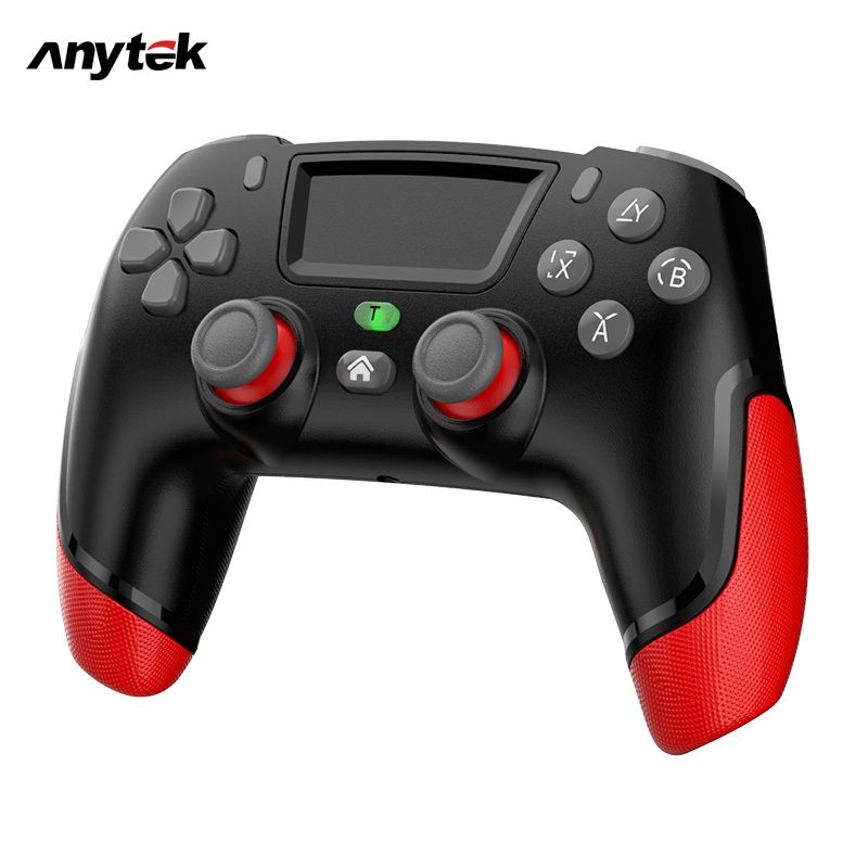 Wireless Bluetooth-compatible Gamepad Vibration 6-axis Console Controller Joystick Compatible For Ps4 ราคา 451 บาท*ส่งฟรี
