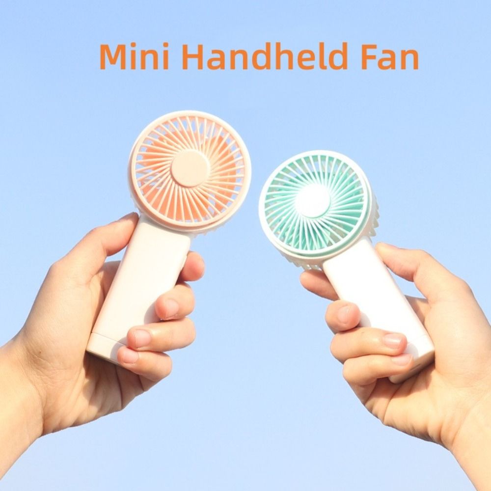 CHEN Cầm tay Quạt cầm tay mini Có đèn USB có thể sạc lại Máy làm mát không khí Di động Cực kỳ yên tĩnh Quạt bàn Mùa hè