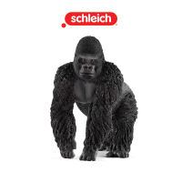 Schleich Wild Life 14770 Gorilla Male Animal Figurines For Kids Age 3+