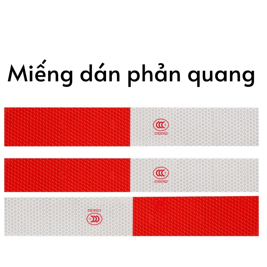 Dán Phản Quang Cảnh Báo An Toàn Cho Xe Hơi / Xe Máy