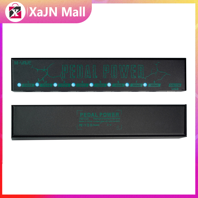 Phơ Đàn Ghi-ta đơn khối Effector 8-kênh độc lập giảm tiếng ồn bị cô lập hộp cung cấp điện