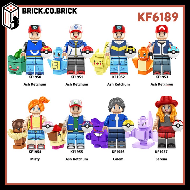 Pikachu Mô hình Đồ chơi Nhân vật Phim hoạt hình Pokemon Mô hình Các nhân vật Pikachu Pokemon KF6189