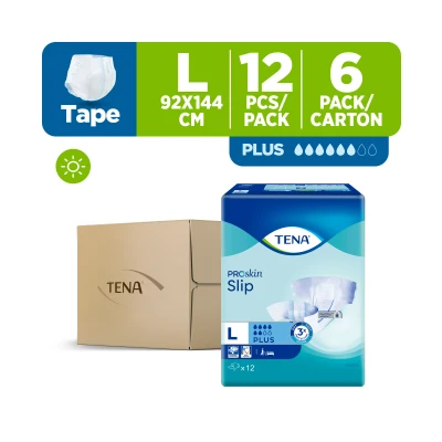 TENA Official Store - TENA Slip Plus L12s X 6