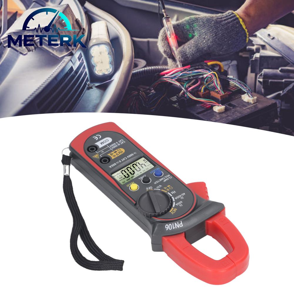Meterk Đồng hồ kẹp Đồng hồ đo điện áp đa chức năng Chính xác cầm tay Độ chính xác cao Kỹ thuật số để bảo trì Giá 710,000 Đồng*Miễn phí vận chuyển