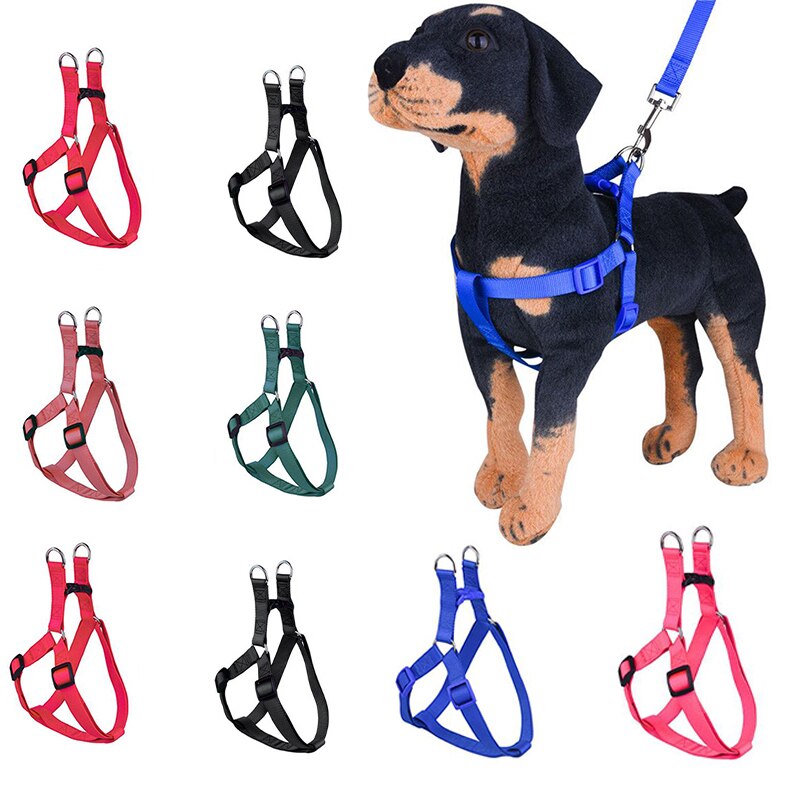 Đai yếm cho chó mèo Dây Xích Dây an toàn có thể điều chỉnh vest dây xích cổ áo cún con mèo con chó dây đeo ngoài trời vành đai đi bộ Chihuahua terier schnauzer