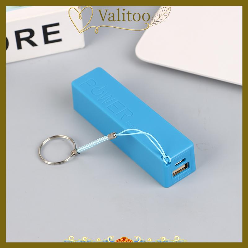 [Valitoo] Điện thoại di động ngân hàng sạc pin gói cho trường hợp tự làm hộp Protable đầy màu sắc stroage hộp - 9