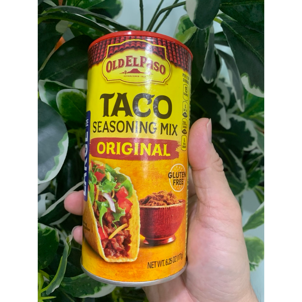 SIÊU NGON - HŨ BỘT GIA VỊ TACO Old El Paso Original Taco Seasoning Mix, VỊ Original PHONG CÁCH MEXICO, 177g